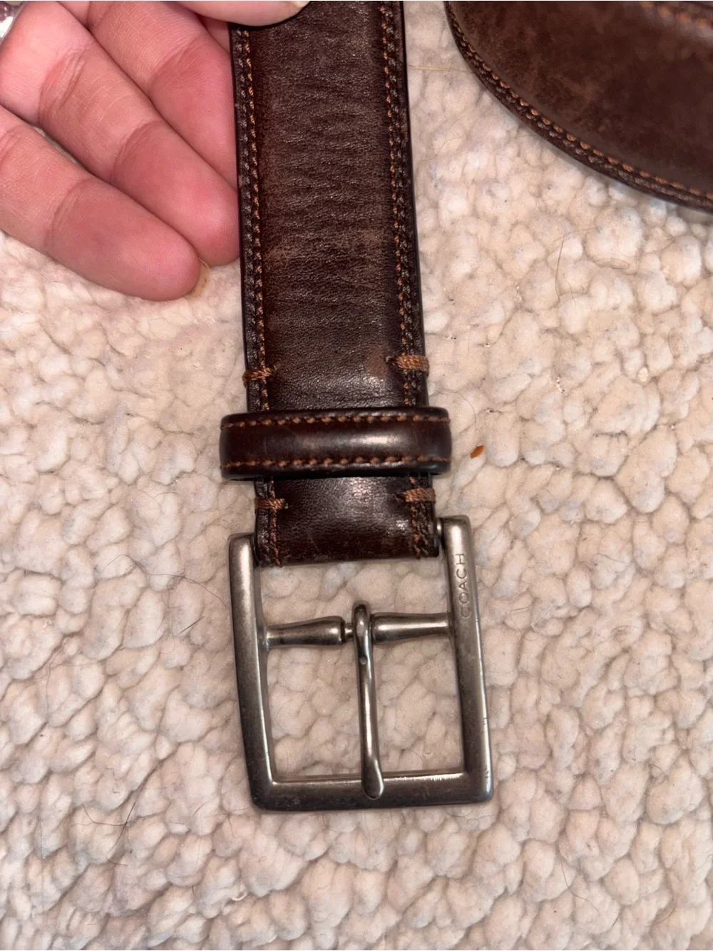 Coach classic leather